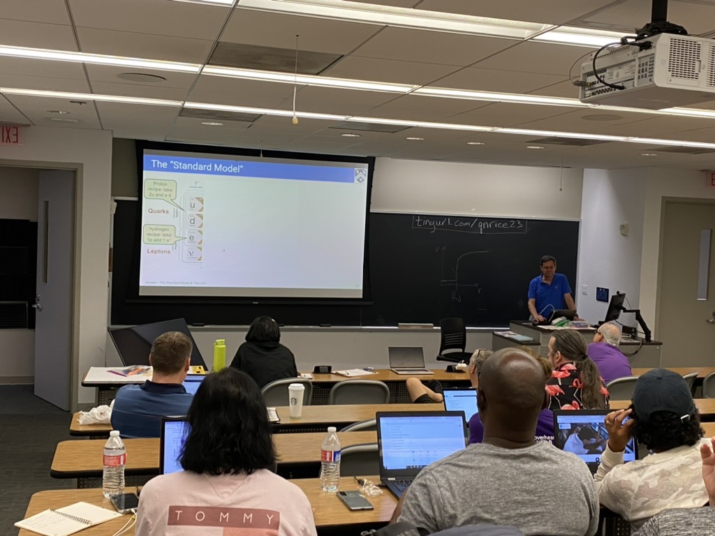 Prof. Acosta explains in this Thursday lecture the basic parts of the Standard Model