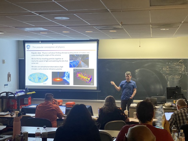 Prof. Doug Natelson discusses democracy in matter