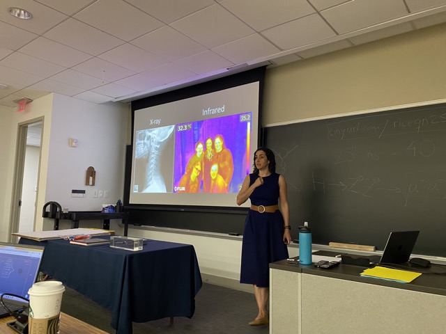 Prof. Megan Reiter discusses the James Web Telescope